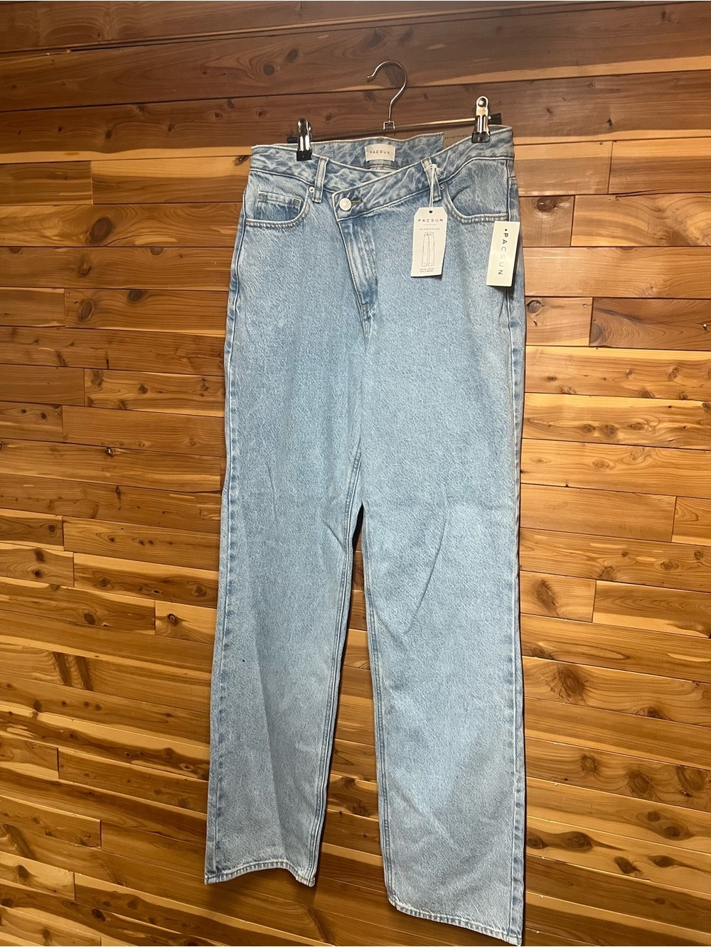 PacSun Light Wash Straight Leg Jeans